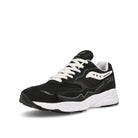 Saucony 3d grid hurricane Black-White Low Top Sneakers  Close Up | Overkill