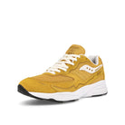 Saucony 3d grid hurricane Mustard-White Low Top Sneakers  Close Up | Overkill