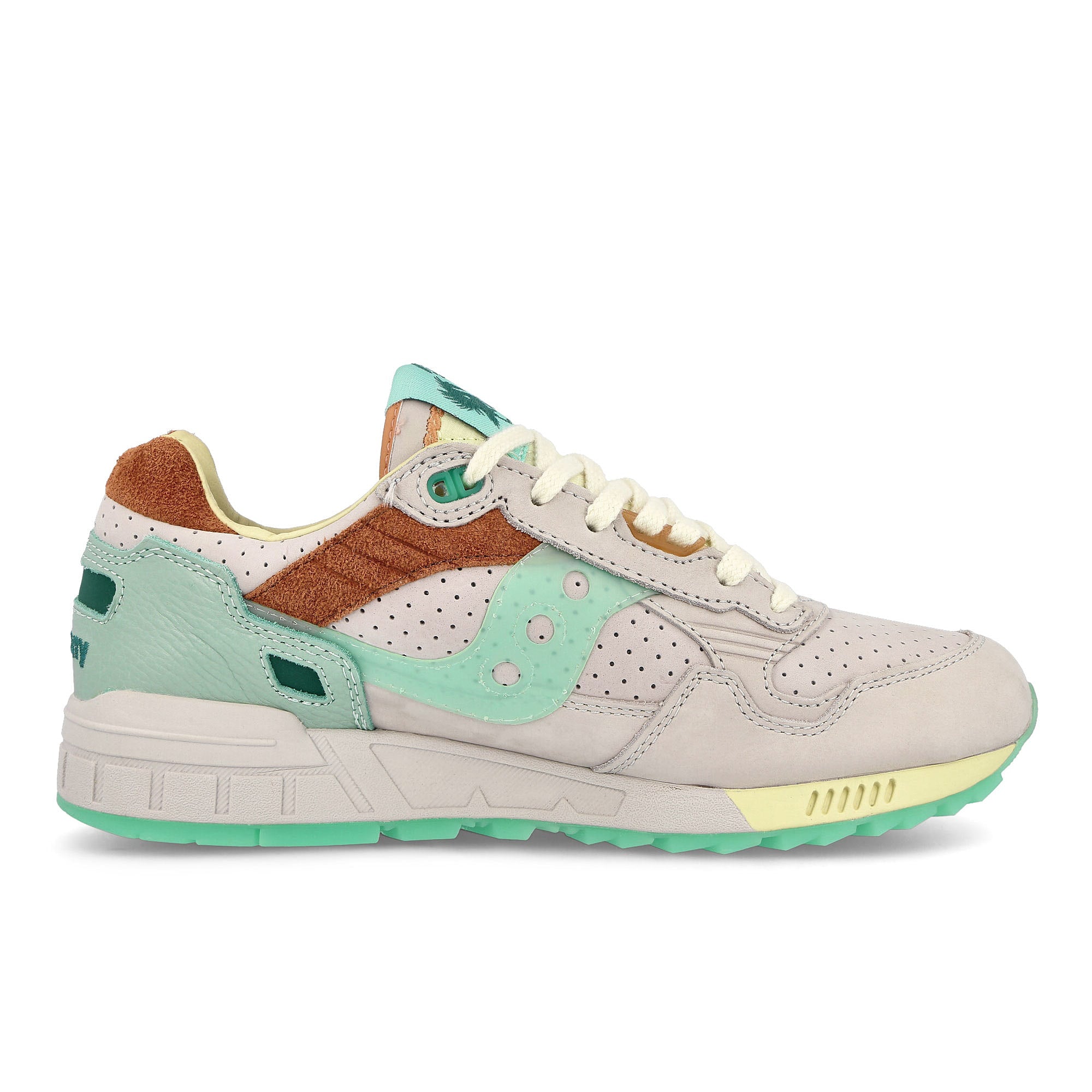 Saucony shadow 5000 Beige-Green Sneakers  Silhouette | Overkill