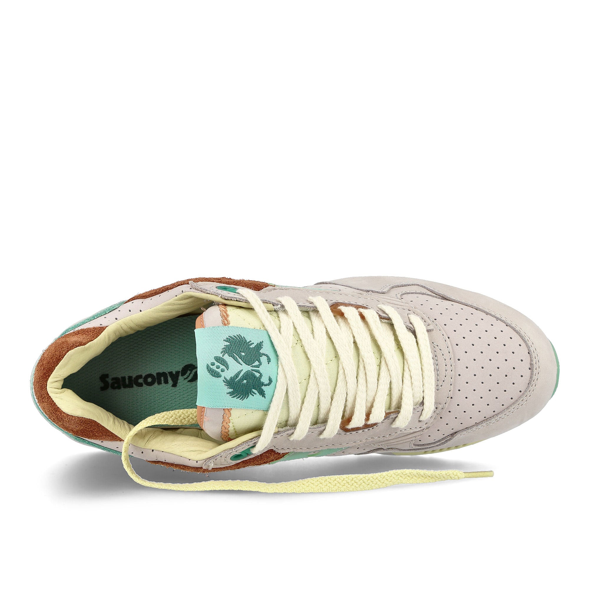Saucony shadow 5000 Beige-Green Sneakers  Detailfoto | Overkill