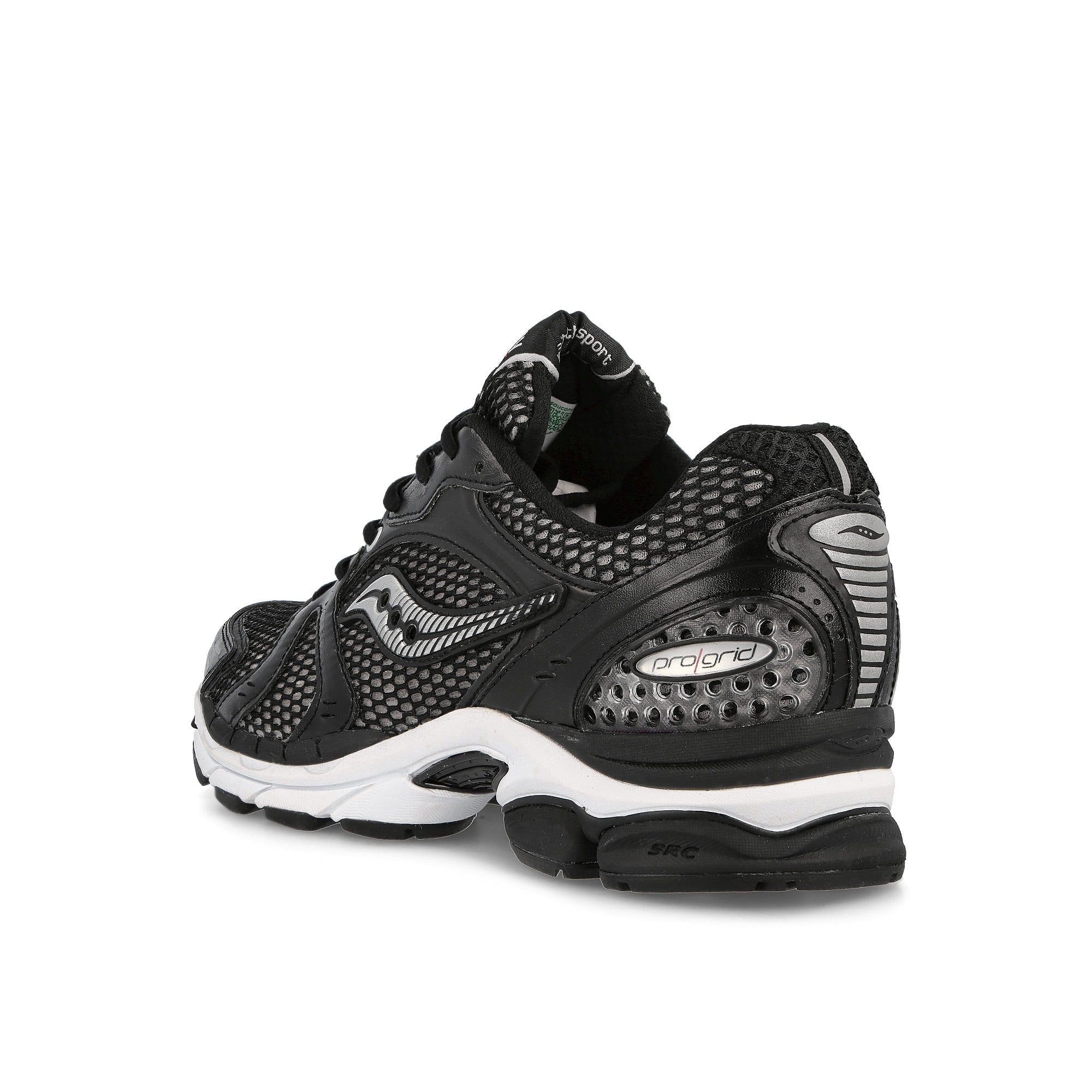 Saucony Progrid Triumph 4 Black-White Low Top Sneakers  Material | Overkill