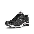 Saucony Progrid Triumph 4 Black-White Low Top Sneakers  Close Up | Overkill