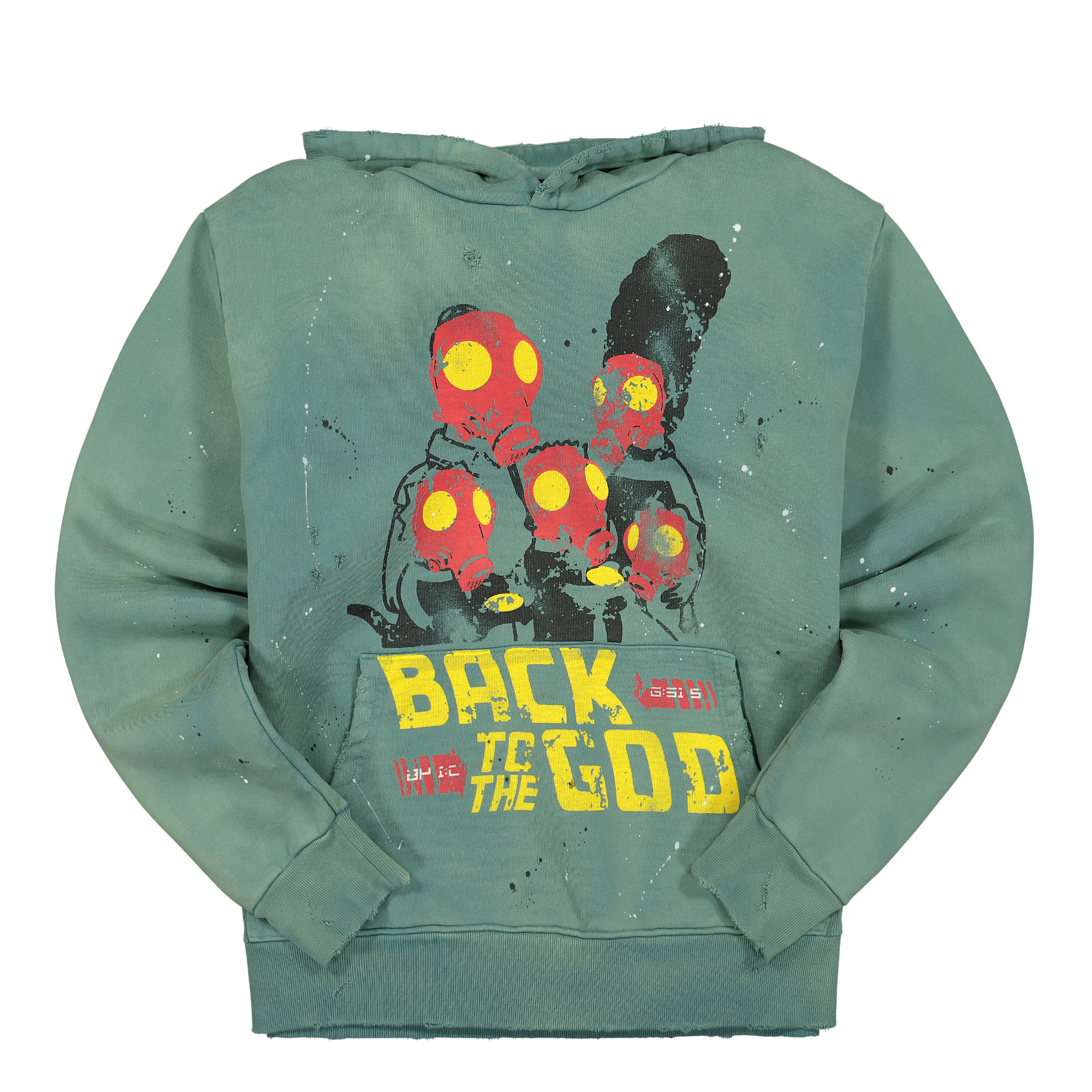 Someit B.G. Vintage Hoodie Green Hoodies SBGVH1 | Overkill