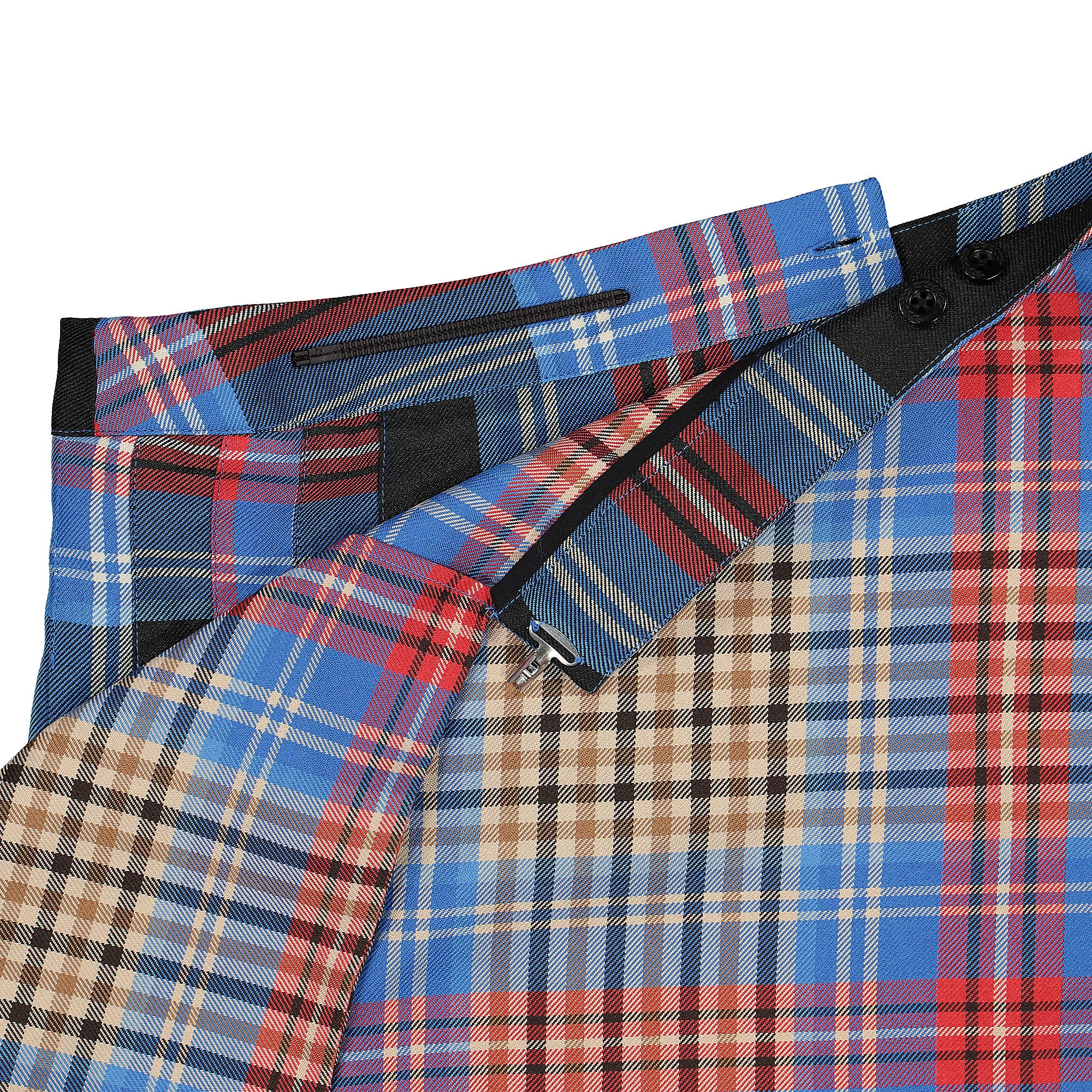 Fred Perry Charles Jeffrey LOVERBOY x Fred Perry Tartan Kilt