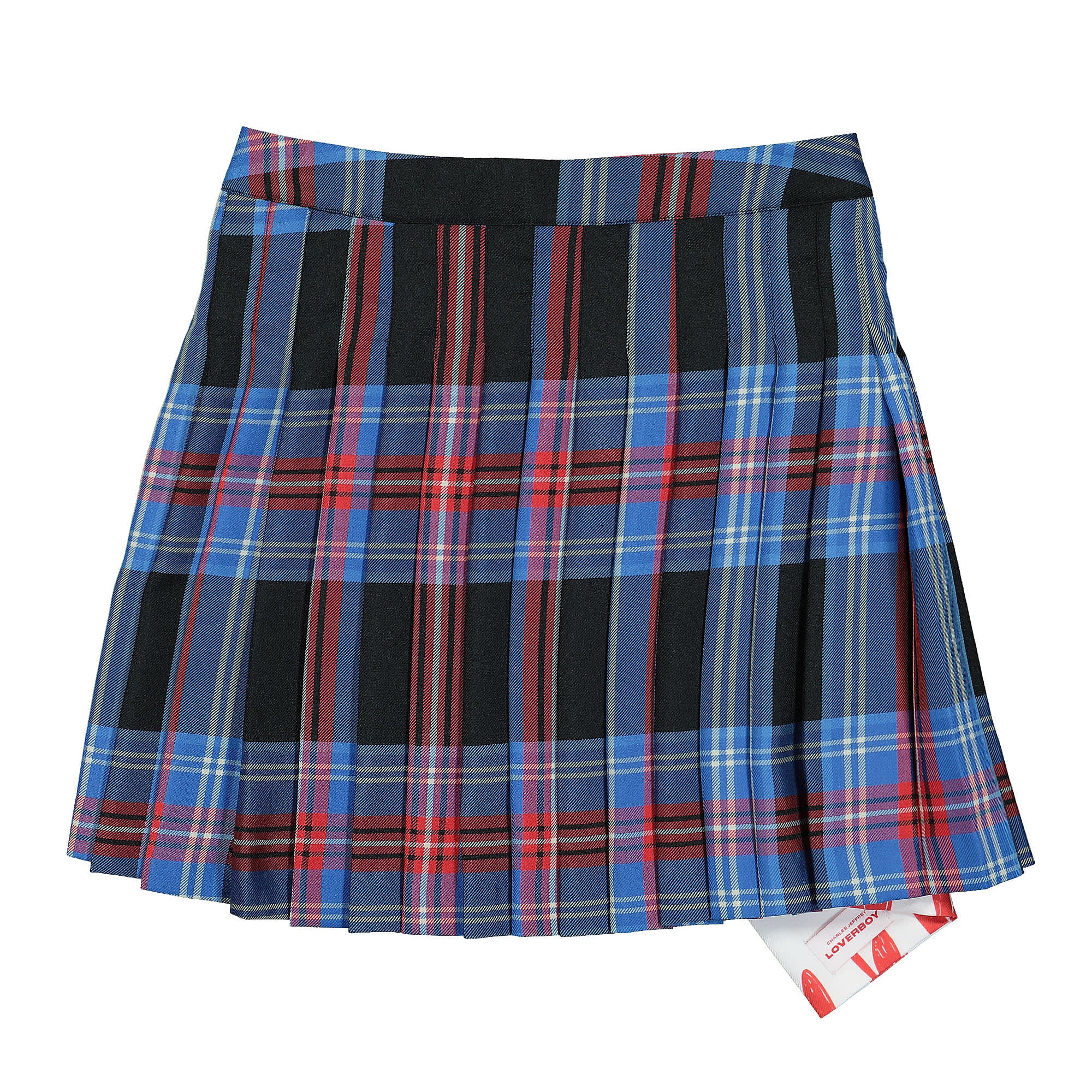 Fred Perry Charles Jeffrey LOVERBOY x Fred Perry Tartan Patch Kilt Tartan Sweatshirts Material | Overkill