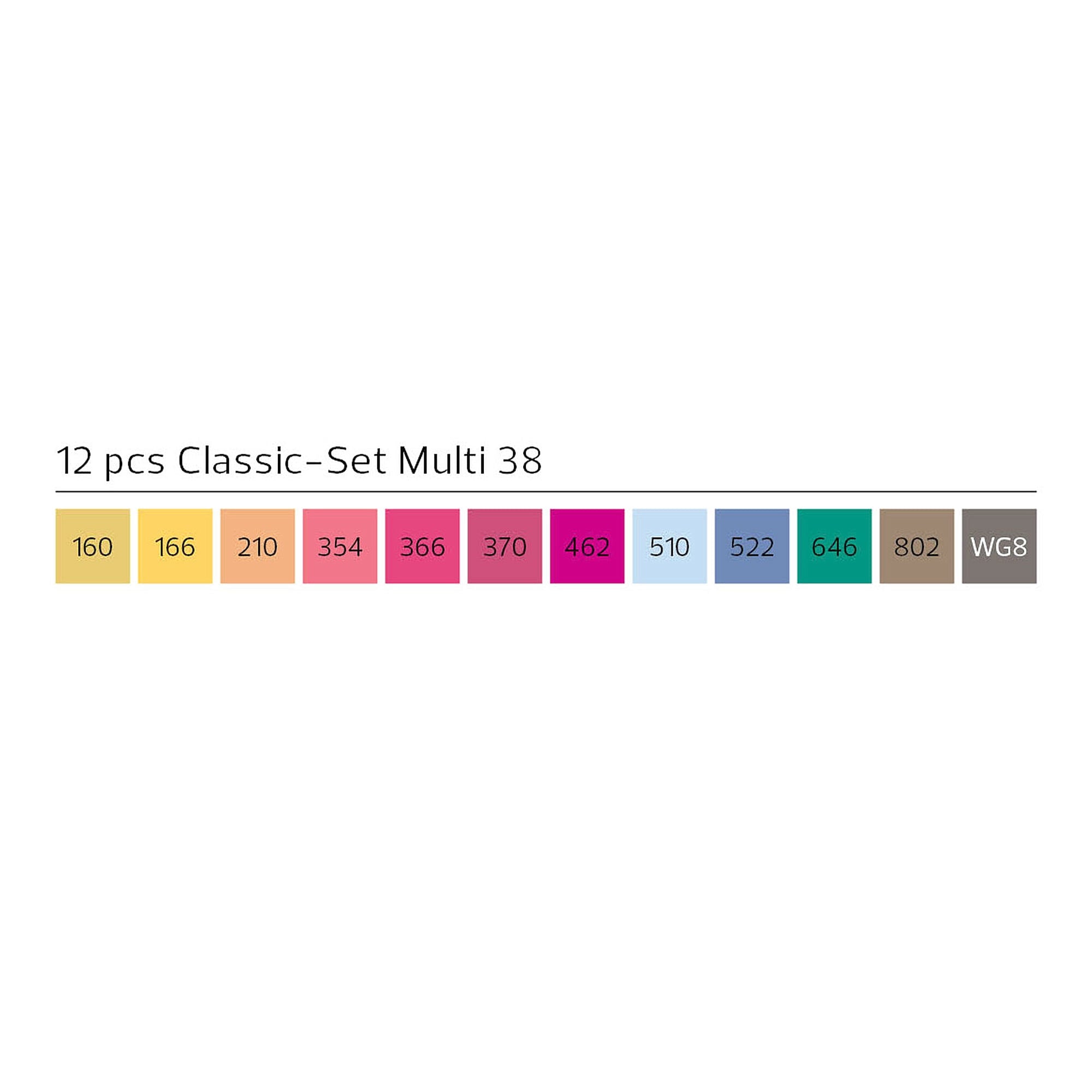 Stylefile marker 12er multi set 38 0 Marker  Material | Overkill