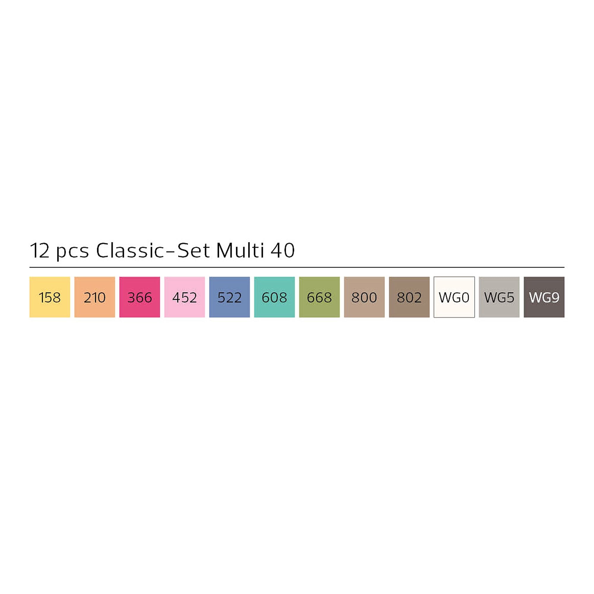 Stylefile marker 12er multi set 40 0 Marker  Material | Overkill
