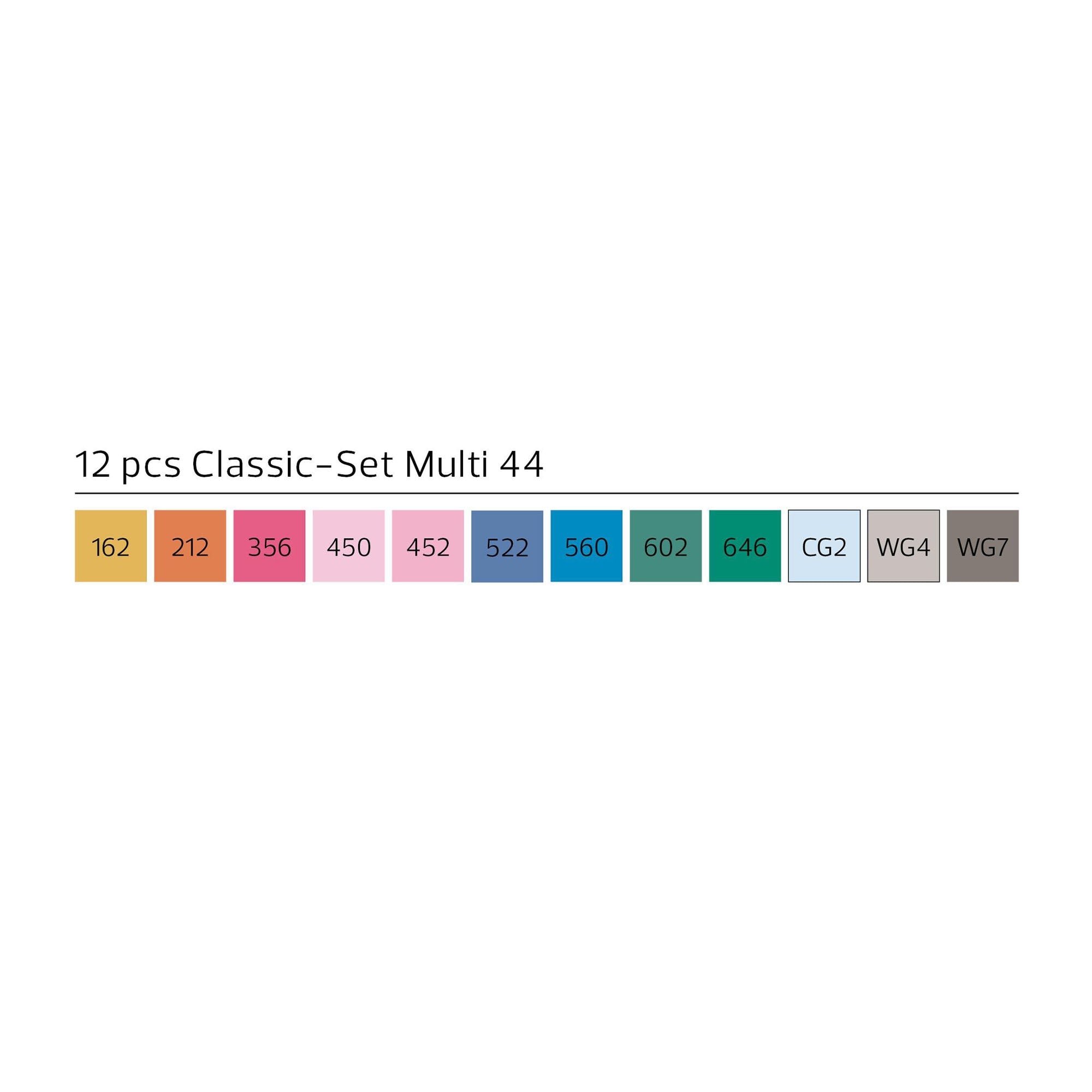 Stylefile Marker 12er Multi Set 44 0 Marker  Material | Overkill