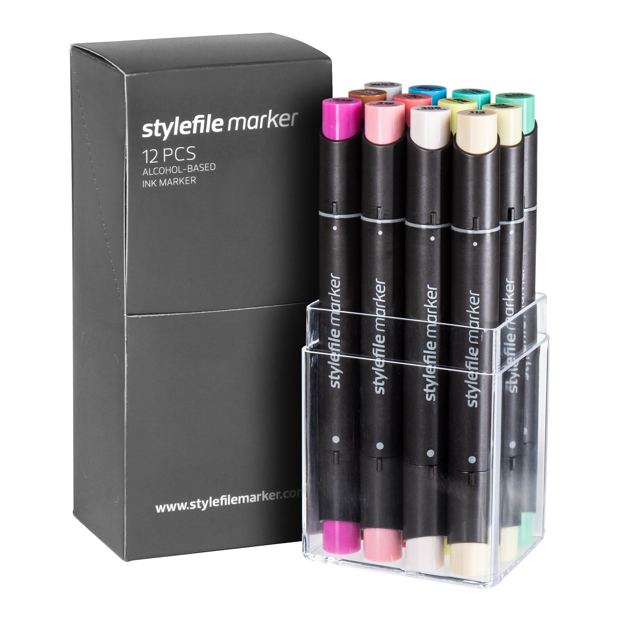 Stylefile Marker 12er Multi Set 45  Marker SFS12S45 | Overkill
