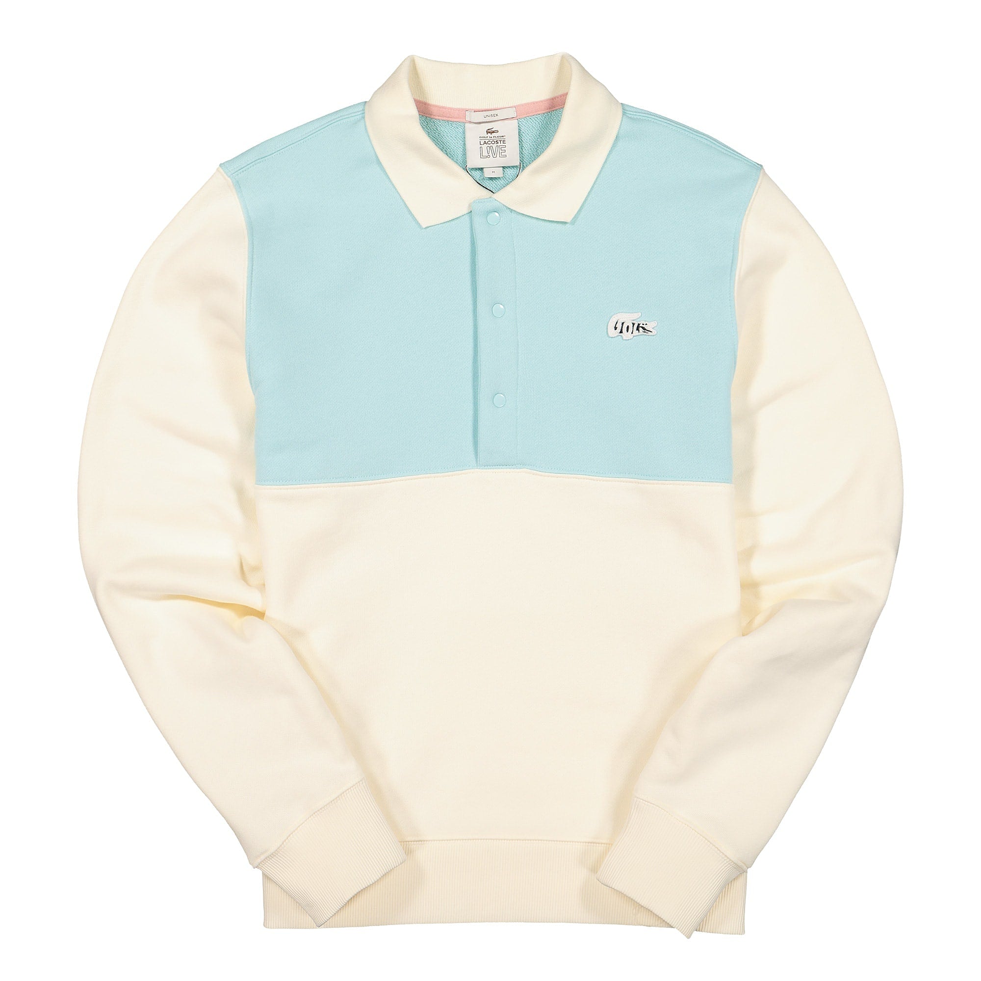 Lacoste Golf le Fleur x Lacoste Sweatshirt Mascarpone / Plumi Sweatshirts SH0464-00-5Q8 | Overkill
