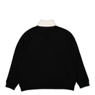 Lacoste Classic Fit Colourblock Zipped Sweatshirt Black / White Track Jackets Material | Overkill