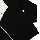 Lacoste Classic Fit Colourblock Zipped Sweatshirt Black / White Track Jackets Detailfoto | Overkill
