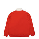Lacoste Classic Fit Colourblock Zipped Sweatshirt Red / White Track Jackets Material | Overkill