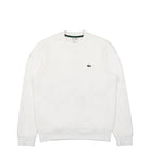 Lacoste Organic Cotton Sweatshirt White Sweatshirts SH9608-00 001 | Overkill