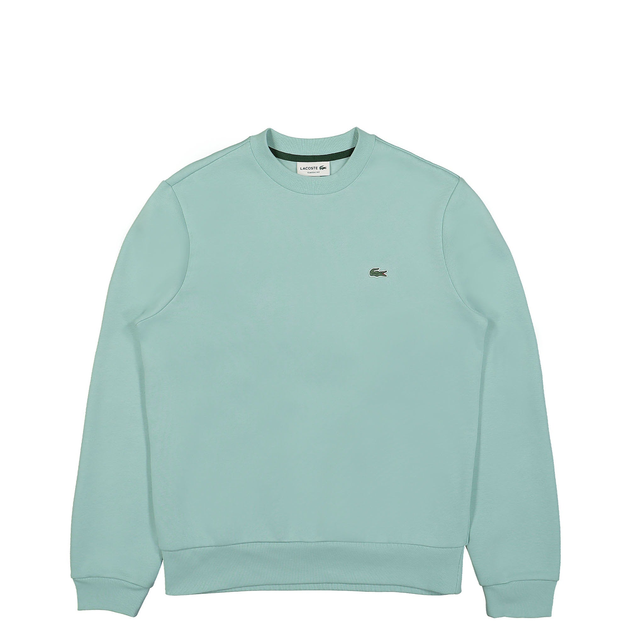 Lacoste Organic Cotton Sweatshirt Light Green Sweatshirts SH9608-00 LGF | Overkill