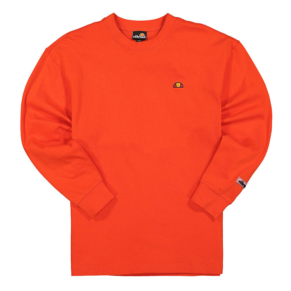 Ellesse Yario Longsleeve T-Shirt Red Longsleeves SHI11651 823 | Overkill