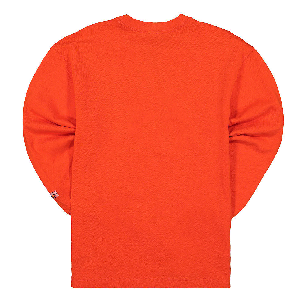 Ellesse Yario Longsleeve T-Shirt Red Longsleeves Material | Overkill