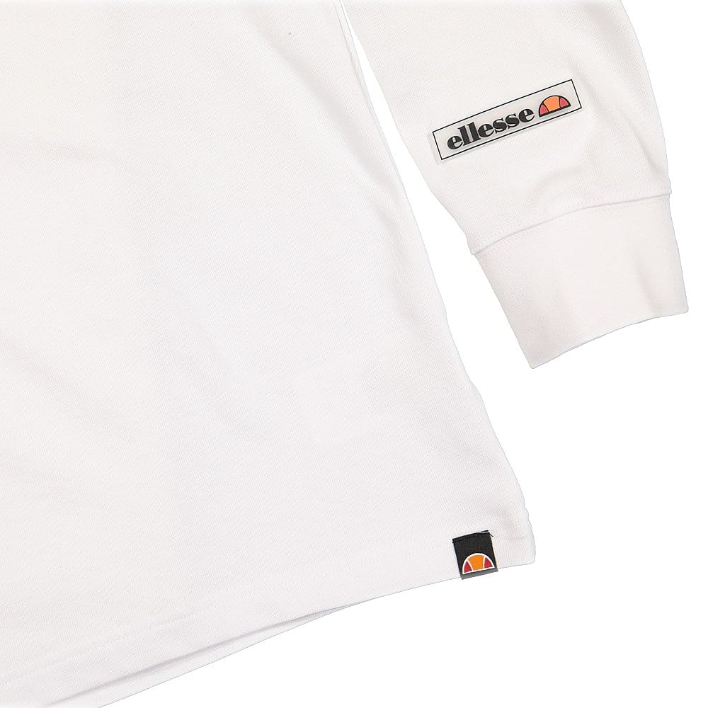 Ellesse Yario Longsleeve T-Shirt White Longsleeves Detailfoto | Overkill