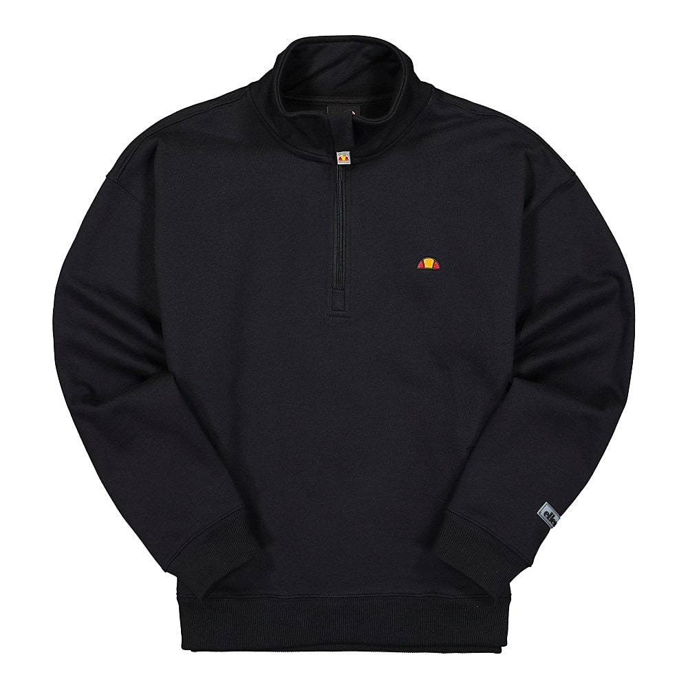 Ellesse Estaro 1/4 Ziptop Black Sweatshirts SHI11652 011 | Overkill