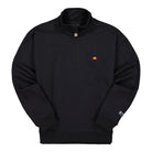 Ellesse Estaro 1/4 Ziptop Black Sweatshirts SHI11652 011 | Overkill