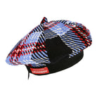 Fred Perry Charles Jeffrey LOVERBOY x Fred Perry Loverboy Tartan Beret Loverboy Tartan Bucket Hats Close-up | Overkill