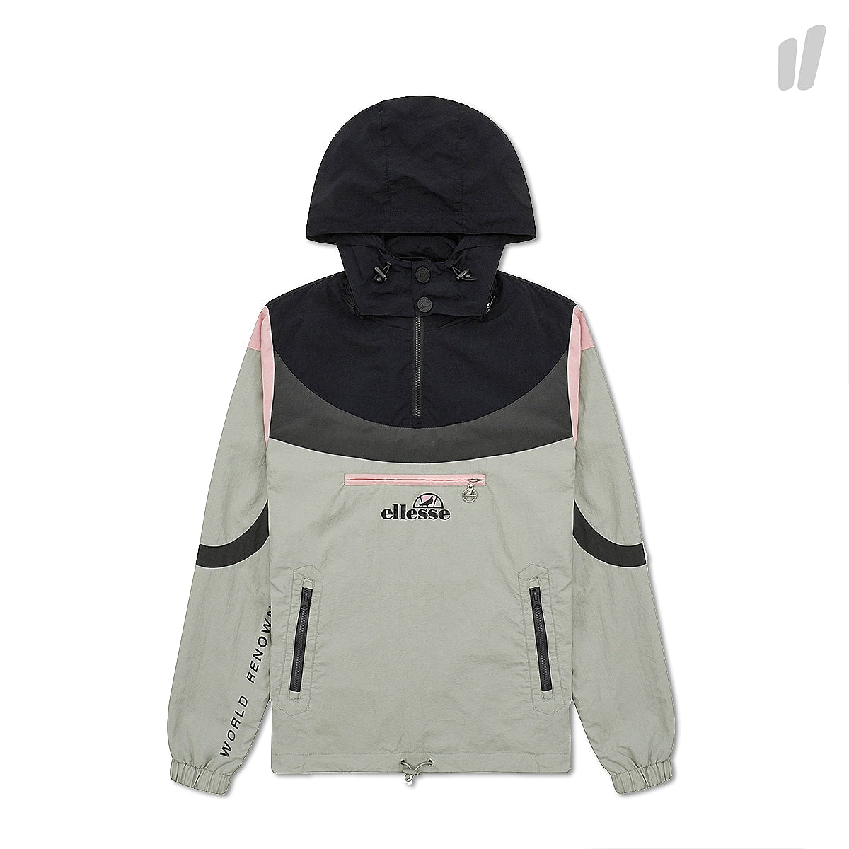 Ellesse ellesse Irving Tracktop Black / Grey Jackets SHX05105 | Overkill