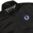 Fred Perry Raf Simons x Fred Perry Patched Harrington Jacket Black Jackets Close-up | Overkill