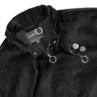 Fred Perry Raf Simons x Fred Perry Jumbo Corduroy Harrington Jacket Black Jackets Close-up | Overkill