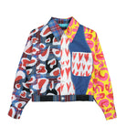 Fred Perry Charles Jeffrey LOVERBOY x Fred Perry Cropped Tartan Patch Jacket Tartan Bomber & Varsity Jackets SJ3067 | Overkill