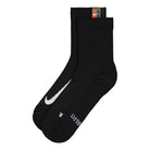 Nike Court Multiplier Crew Cushioned Socks Black / Black Socks Material | Overkill