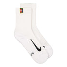 Nike Court Multiplier Crew Cushioned Socks White / White Socks SK0118 100 | Overkill