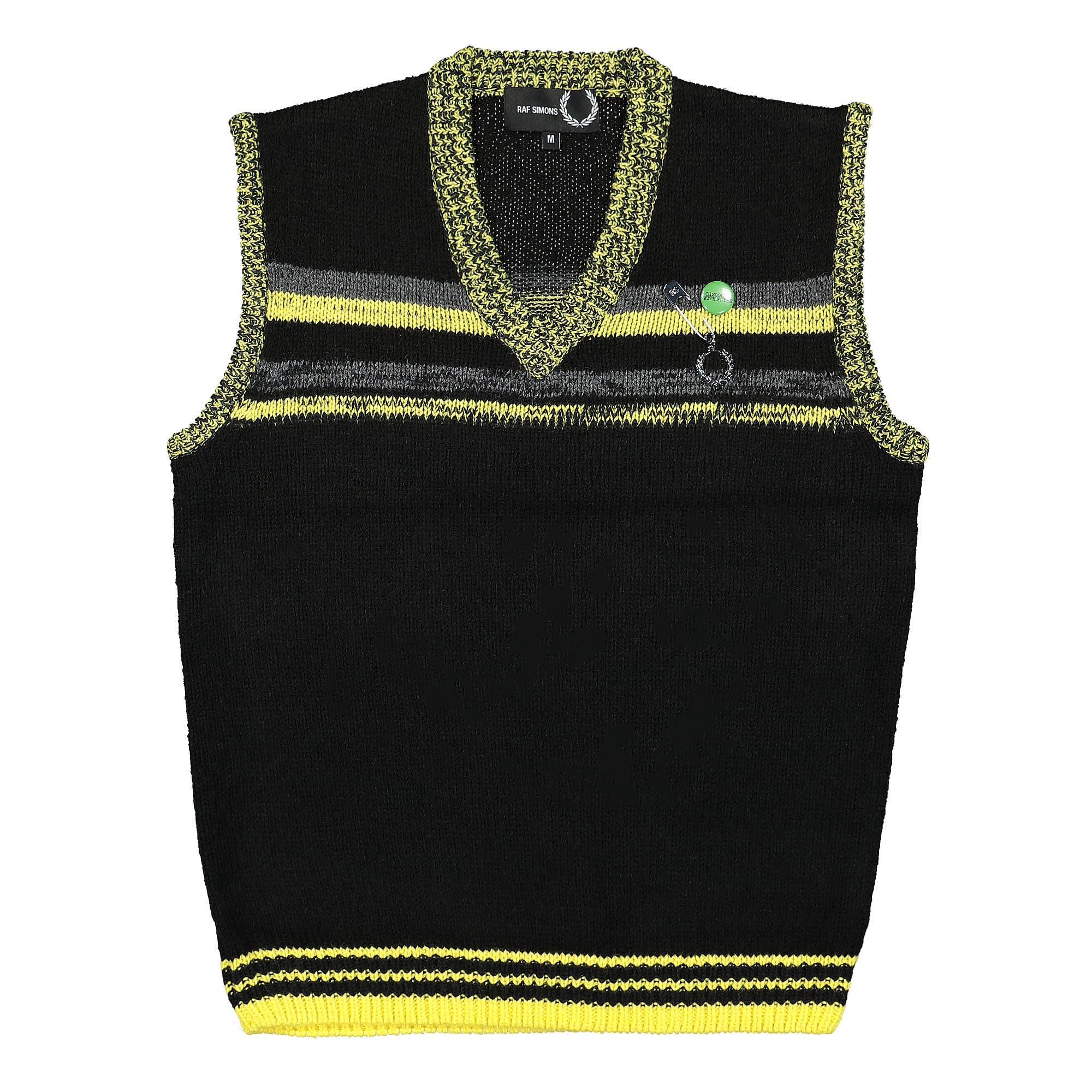 Fred Perry Raf Simons x Fred Perry V-Neck Gilet SK1959 | OVERKILL