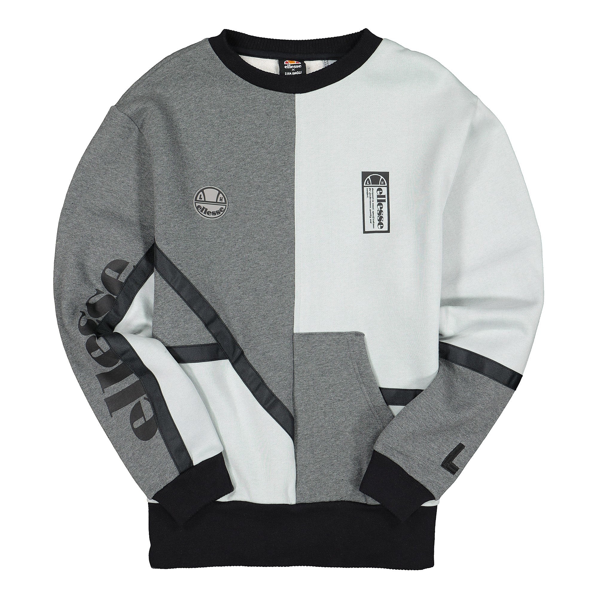 Ellesse Liam Hodges x Ellesse Essere Sweatshirt Light Grey Sweatshirts SLH07171 | Overkill