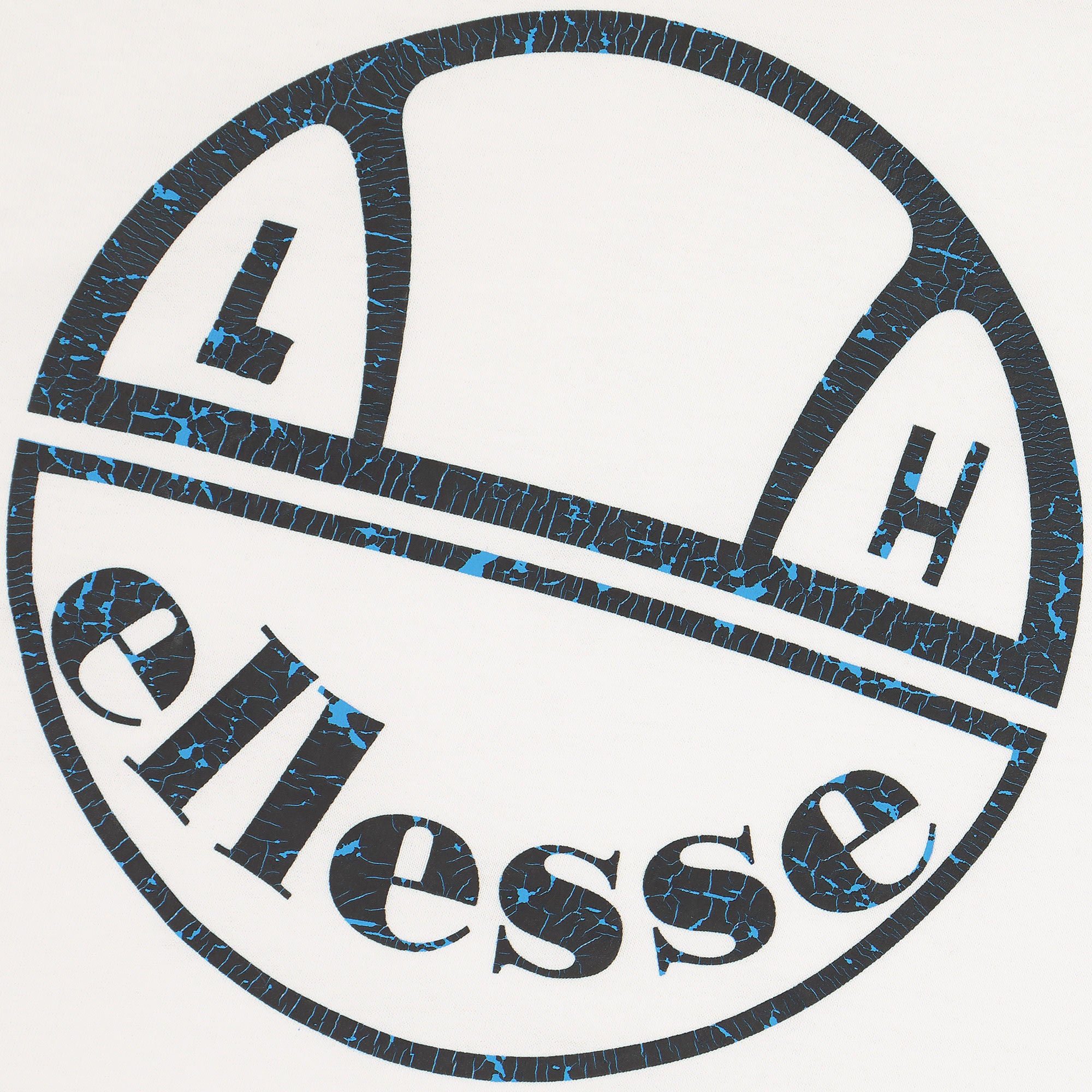 Ellesse Liam Hodges x Ellesse Curve T-Shirt White T-Shirts Close-up | Overkill