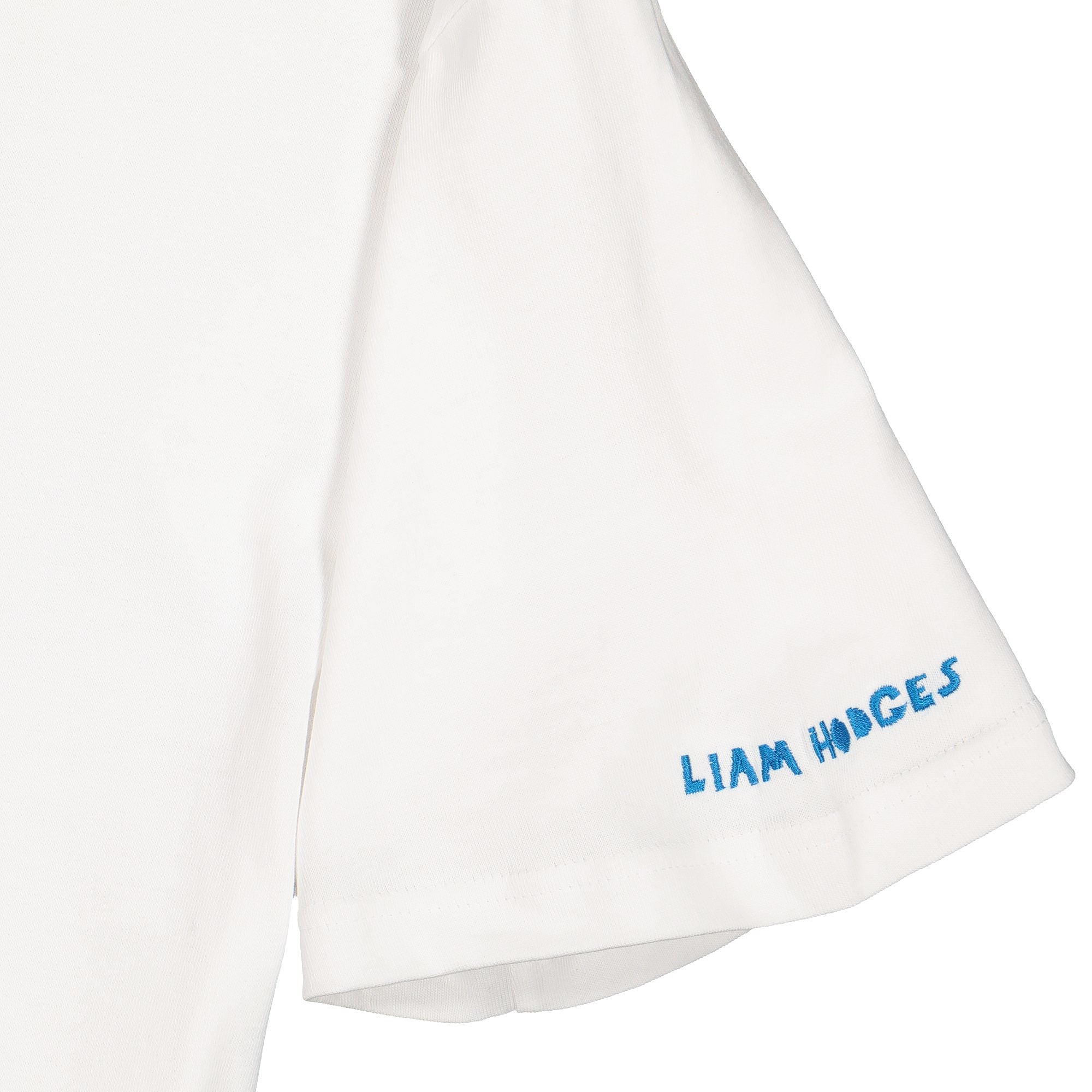 Ellesse Liam Hodges x Ellesse Curve T-Shirt White T-Shirts Detailfoto | Overkill