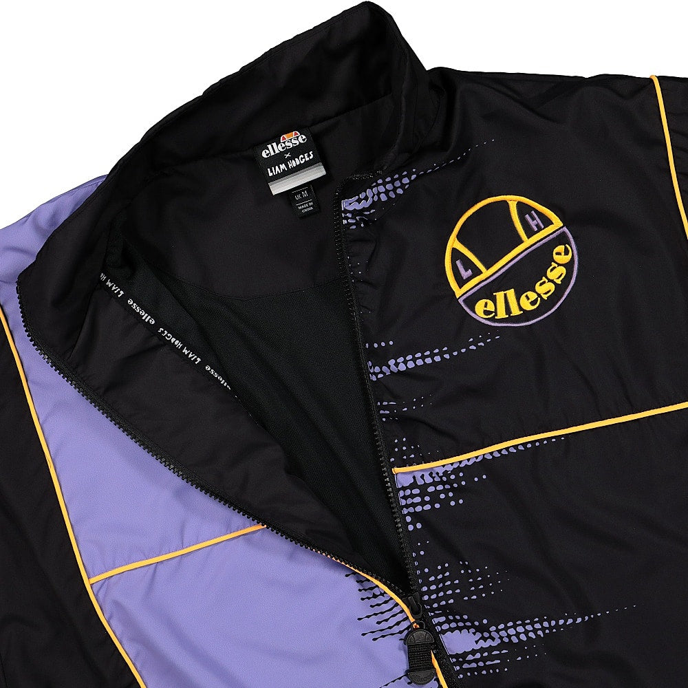 Ellesse Liam Hodges x Ellesse Fade Track Top Black Track Jackets Close-up | Overkill