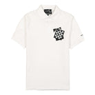 Fred Perry Raf Simons x Fred Perry Chest Patch Polo Shirt White Polo Shirts SM1852 | Overkill