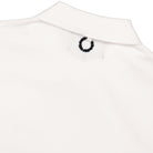 Fred Perry Raf Simons x Fred Perry Chest Patch Polo Shirt White Polo Shirts Detail view 1 | Overkill