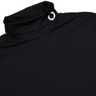 Fred Perry Raf Simons x Fred Perry Raf Laurel Wreath Roll Neck Black Longsleeves Close-up | Overkill