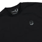 Raf Simons x Fred Perry Oversized Printed T-Shirt Black T-Shirts Close-up | Overkill