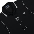 Fred Perry Printed Shirt Black Polo Shirts Material | Overkill