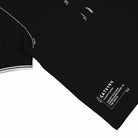 Fred Perry Printed Shirt Black Polo Shirts Detailfoto | Overkill