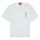 Fred Perry Beams x Fred Perry Striped T-Shirt White T-Shirts SM8021-100 | Overkill