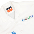 Fred Perry Beams x Fred Perry Aloha Shirt White Shirts Close-up | Overkill