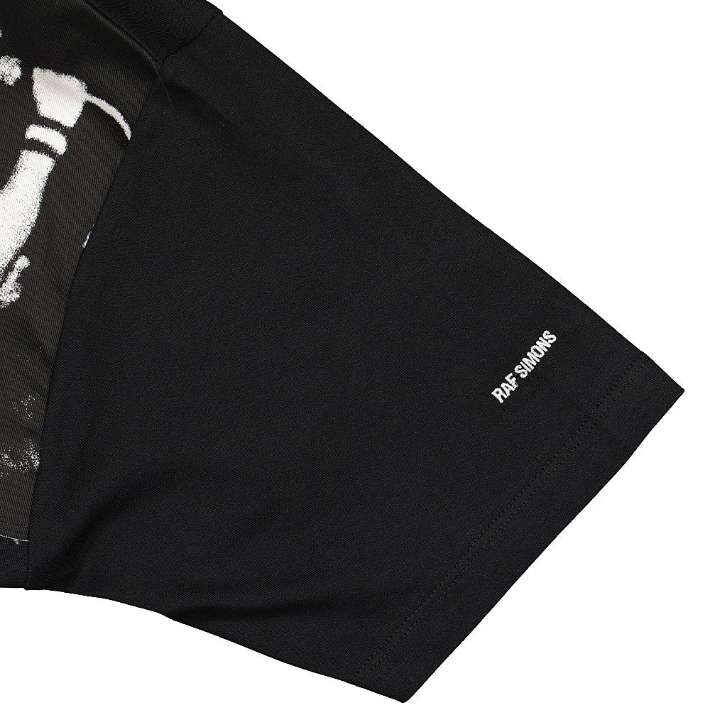 Fred Perry Raf Simons x Fred Perry Printed Panel T-Shirt Black T-Shirts Detailfoto | Overkill