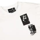 Fred Perry Raf Simons x Fred Perry Printed Patch T-Shirt White T-Shirts Detailfoto | Overkill