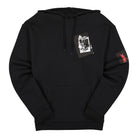 Fred Perry Raf Simons x Fred Perry Pin Printed Patch Hoodie Black Hoodies SM9044 | Overkill