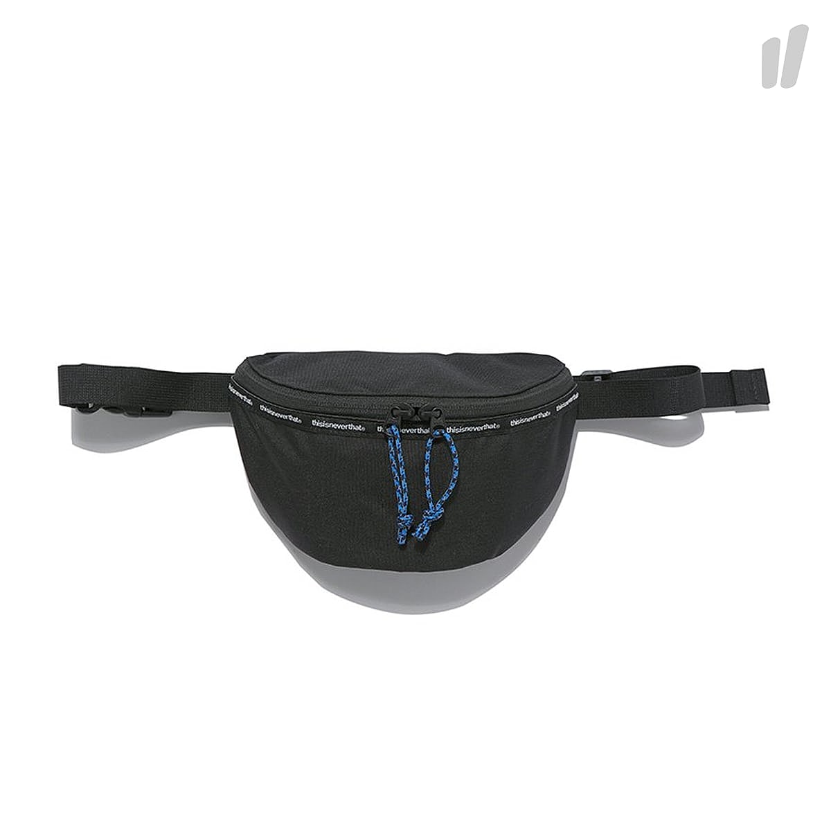 thisisneverthat Small HIP Bag Black Hip & Waist Bags TN17FAC019BK | Overkill
