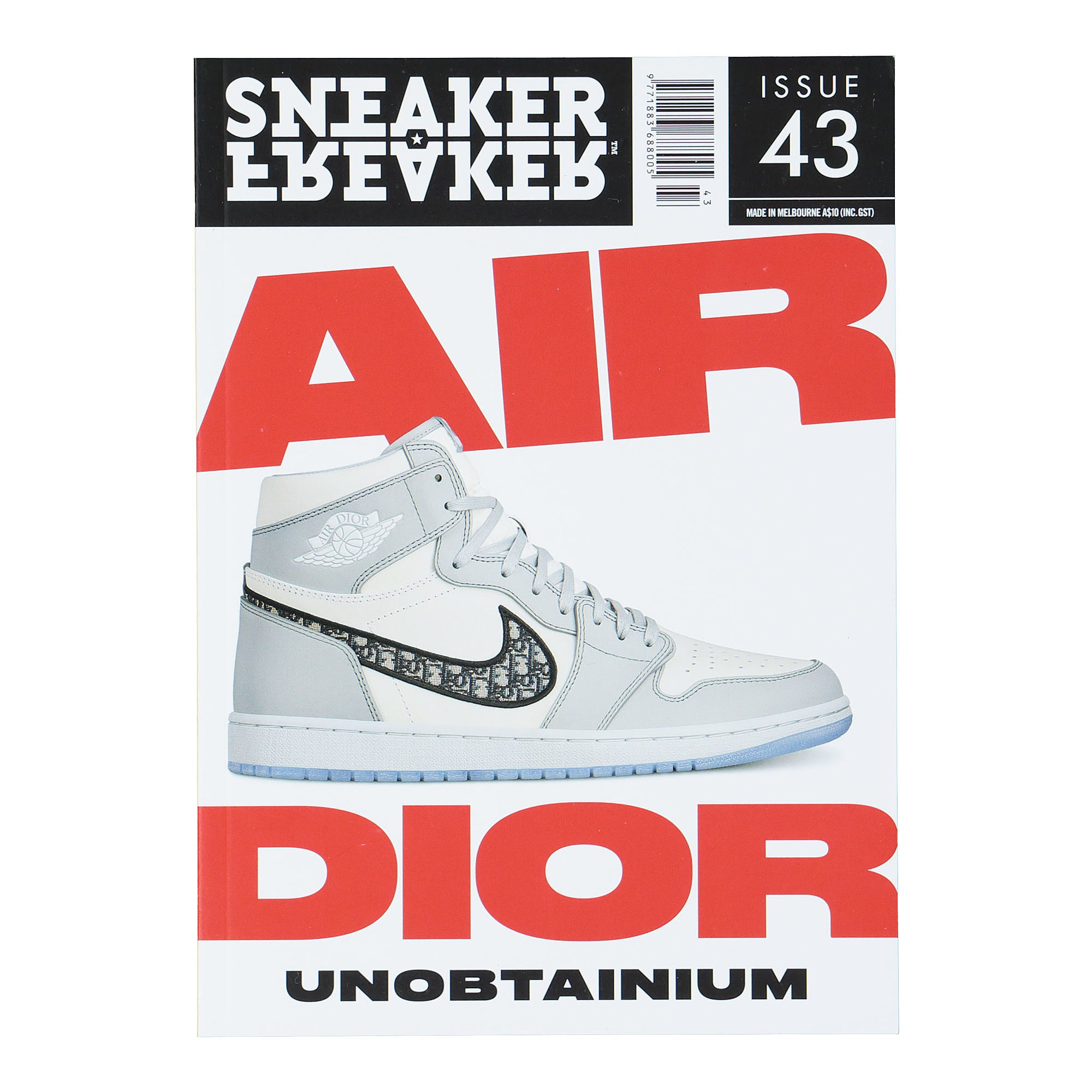 Sneaker Freaker Air Dior Cover Issue 43 SFG0043 OVERKILL