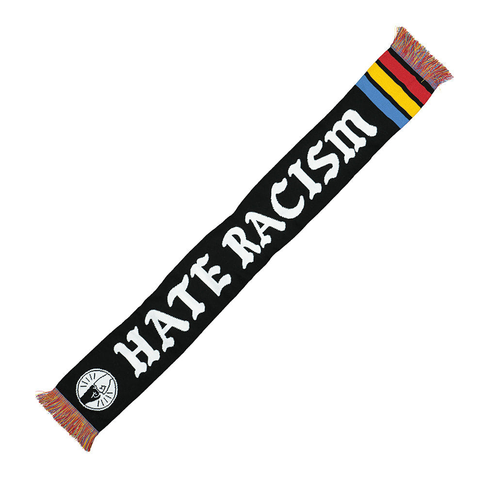 MTN Scarf Love Graffiti Hate Racism Multicolor Scarves  Material | Overkill